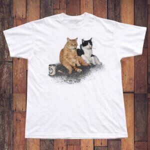 Funny Smoking Cats T-Shirt